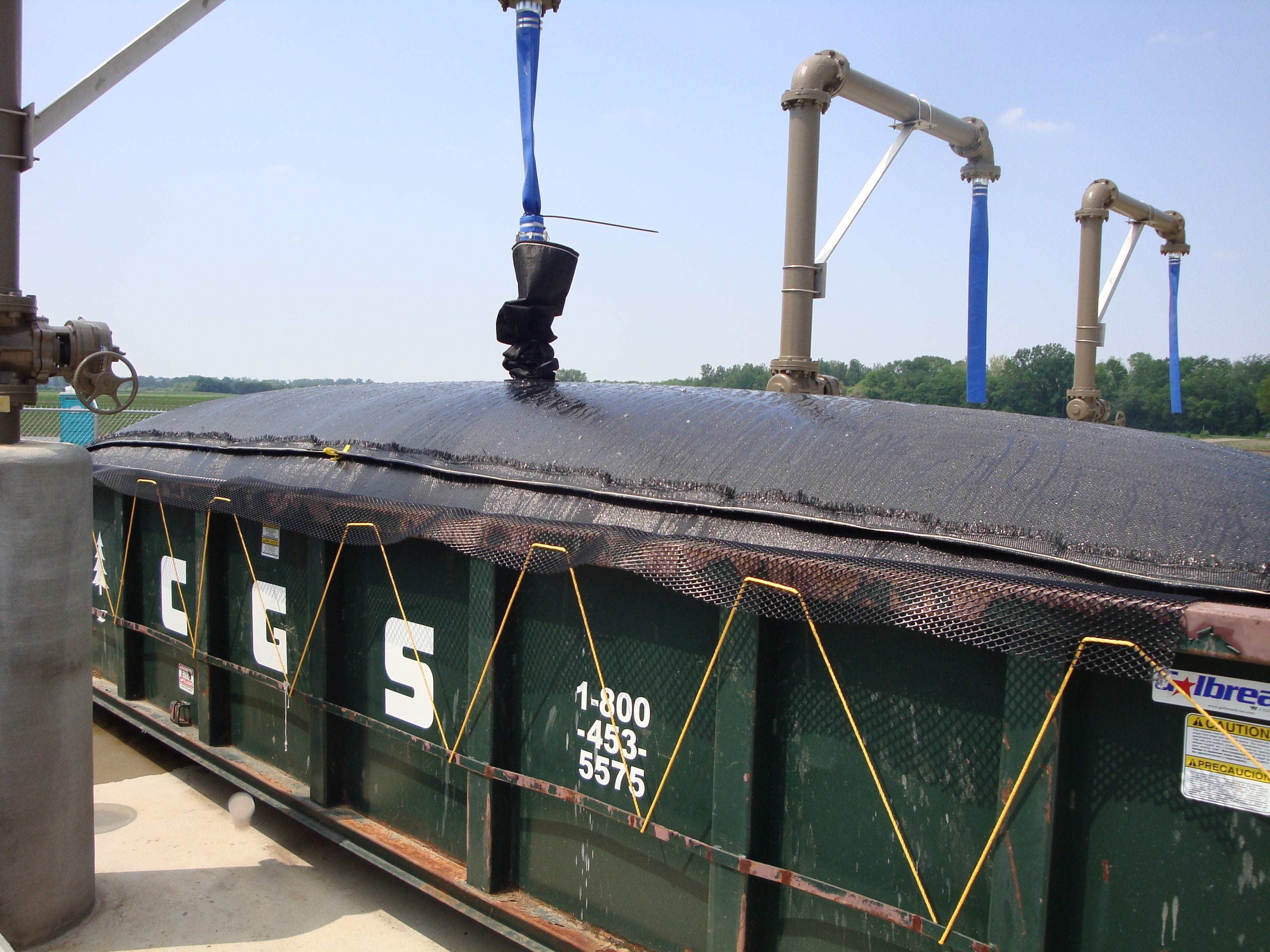 Hard-Piped Container Bag System